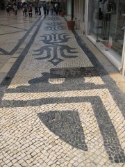 25-Mosaic in the Rua Augusta